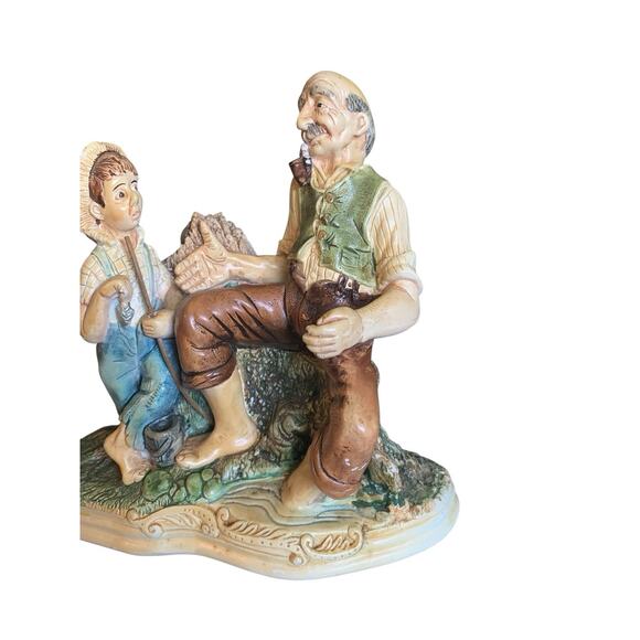 Vintage Naturecraft England " GRANDAD YARN " Figurine 1970’s - Picture 7 of 12